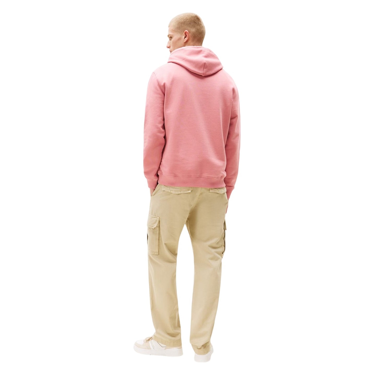Berry - Back - Tommy Jeans Mens Badge Hoodie