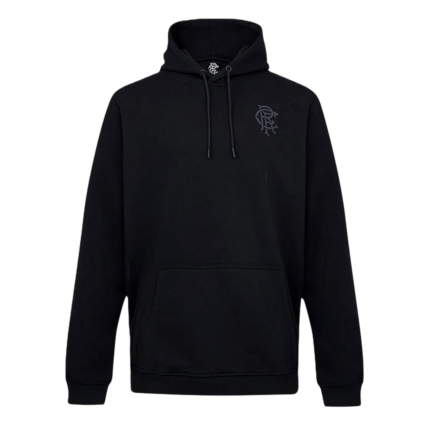 Black - Front - Castore Mens Rangers FC Hoodie