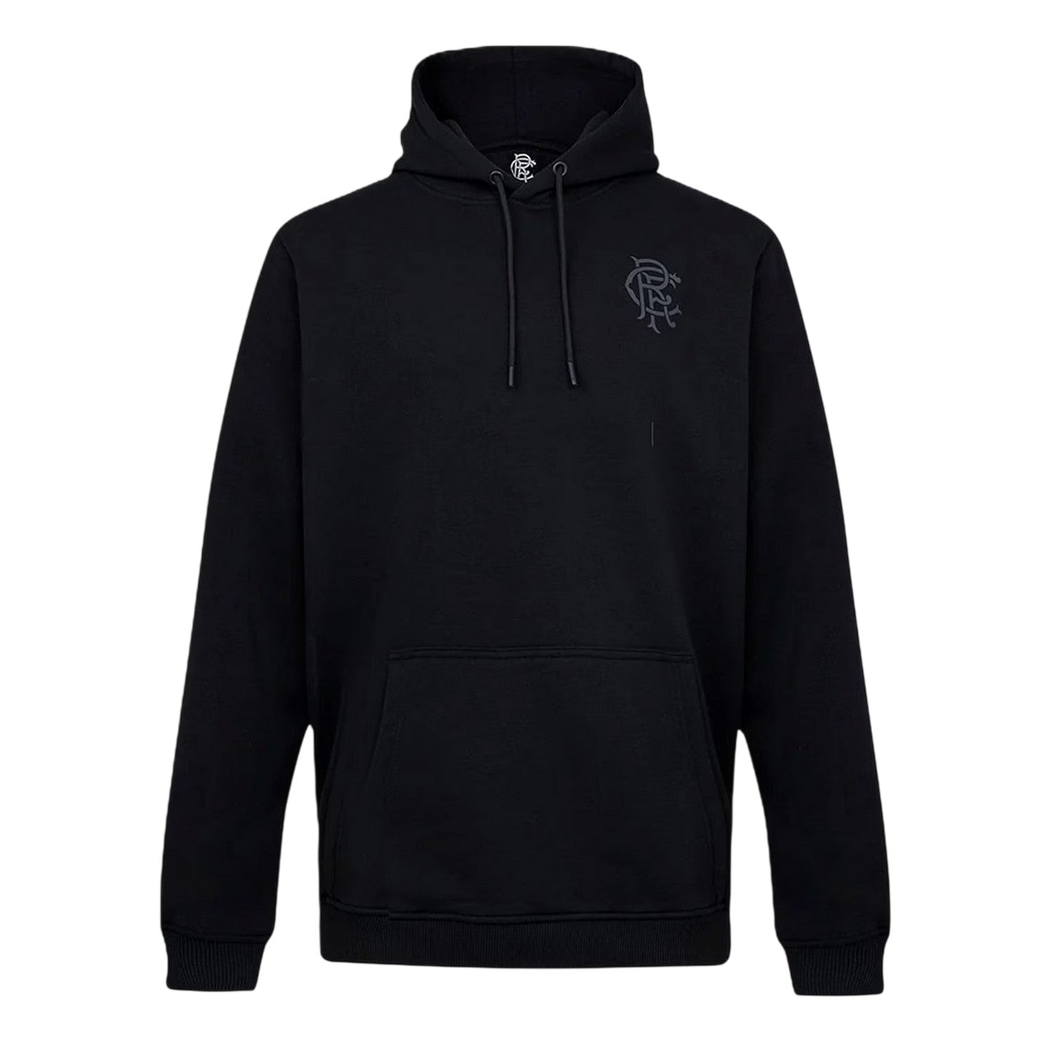 Black - Front - Castore Mens Rangers FC Hoodie