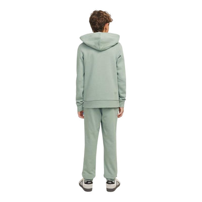Iceberg Green - Back - Jack And Jones Boys Surfers Club Logo Hoodie
