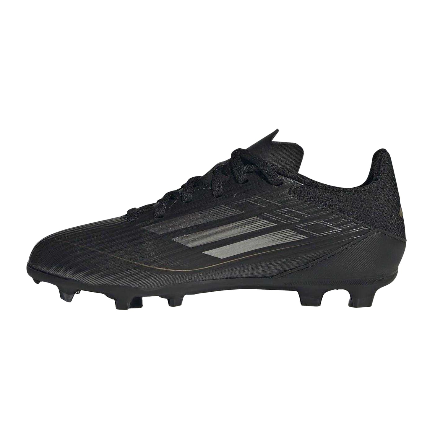 Blue-Pink - Front - Adidas Childrens-Kids Messi F50 3 Stripes Firm Ground Football Boots