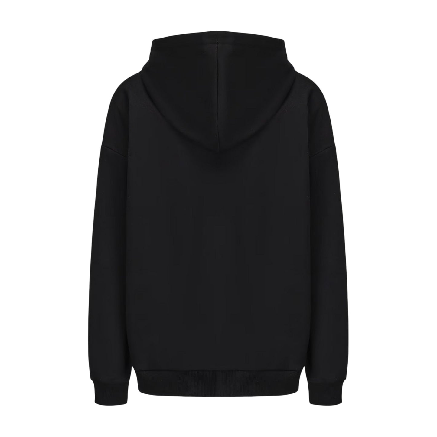 Black - Back - Characters Womens-Ladies Mickey Mouse Oversized Hoodie