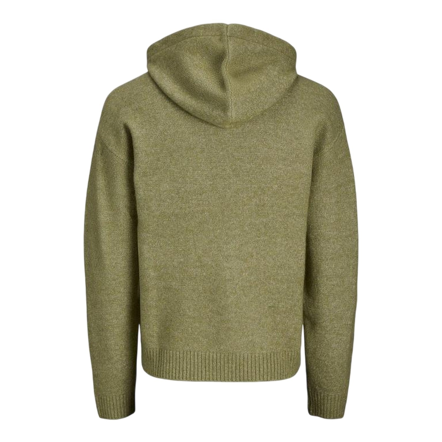 Green - Back - Jack And Jones Mens Loose Fit Hoodie