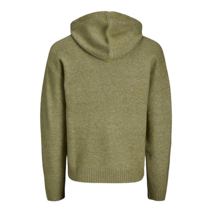 Green - Back - Jack And Jones Mens Loose Fit Hoodie