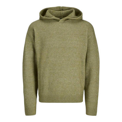 Green - Front - Jack And Jones Mens Loose Fit Hoodie