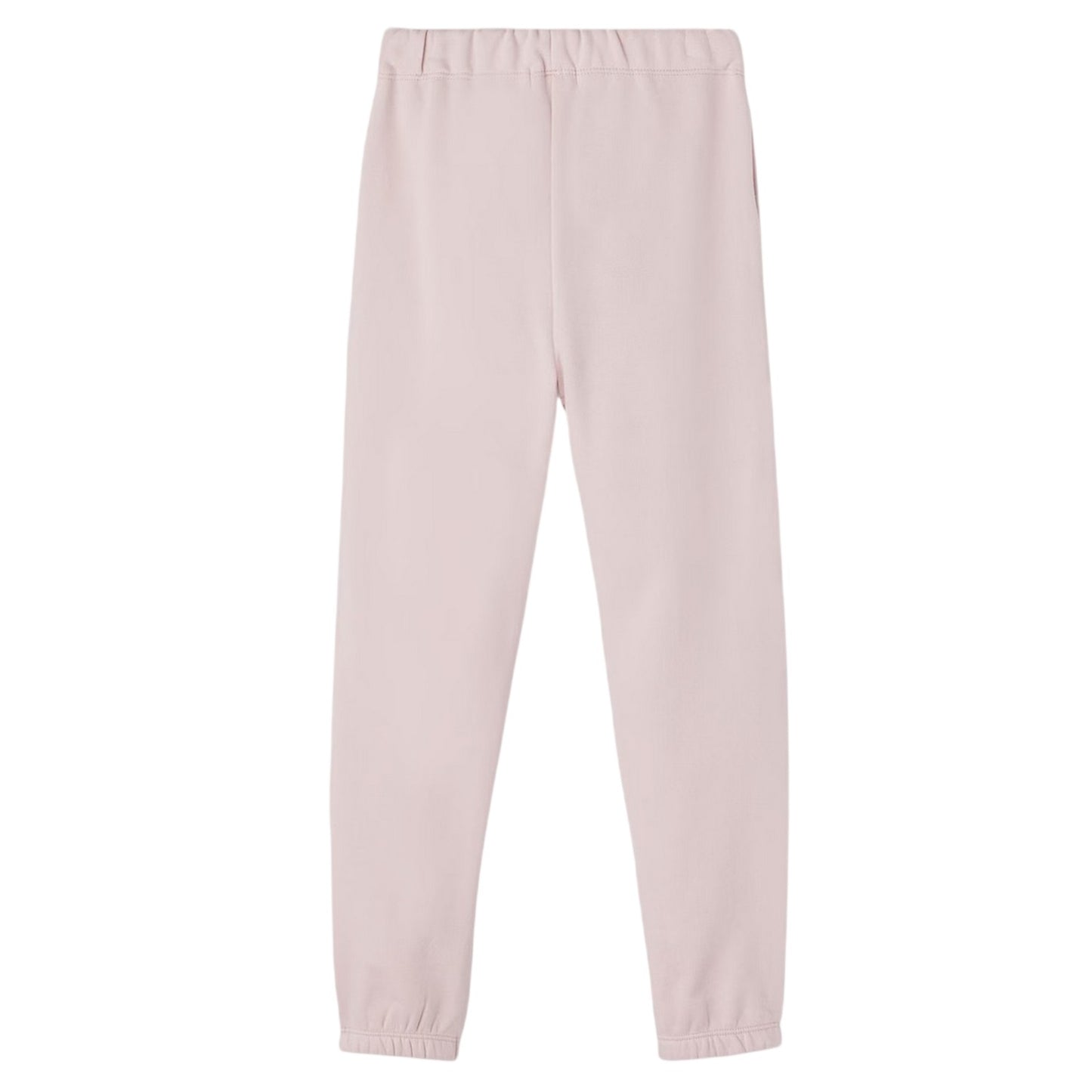 Pink - Back - Name It Childrens-Kids Elasticated Waist Relaxed Fit Jogging Bottoms
