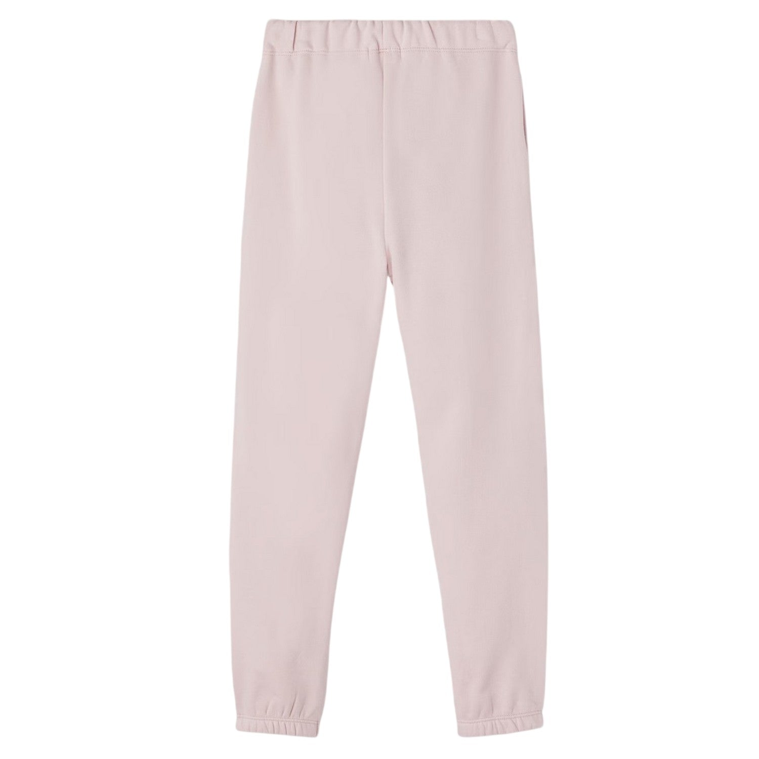 Pink - Back - Name It Childrens-Kids Elasticated Waist Relaxed Fit Jogging Bottoms