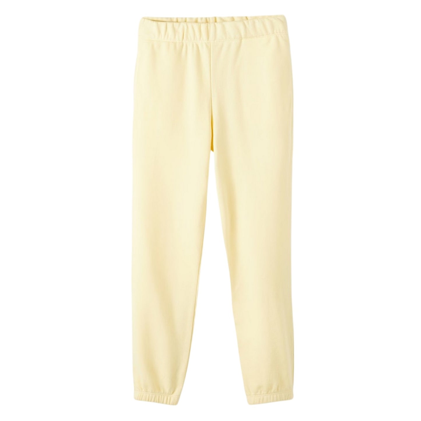 Yellow - Front - Name It Childrens-Kids Elasticated Waist Relaxed Fit Jogging Bottoms