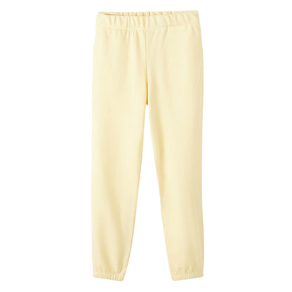 Yellow - Front - Name It Childrens-Kids Elasticated Waist Relaxed Fit Jogging Bottoms