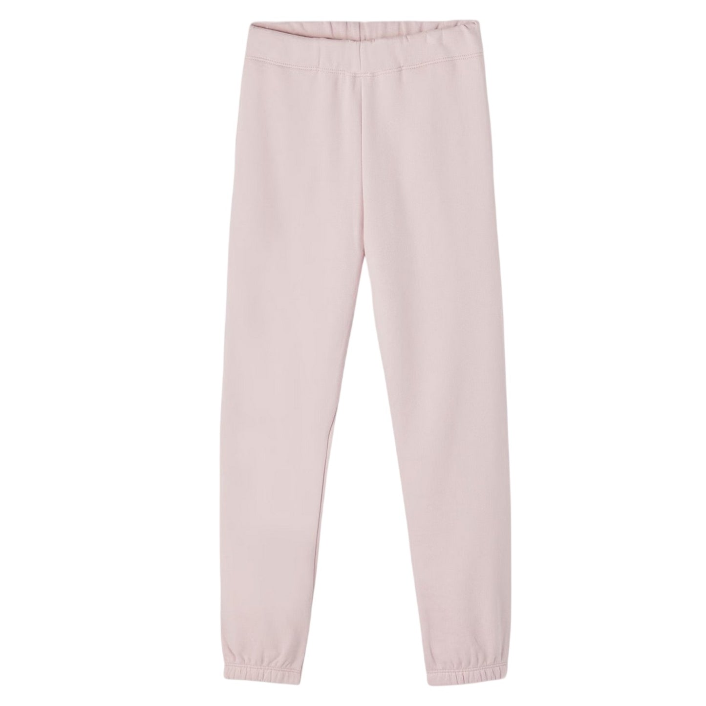 Pink - Front - Name It Childrens-Kids Elasticated Waist Relaxed Fit Jogging Bottoms