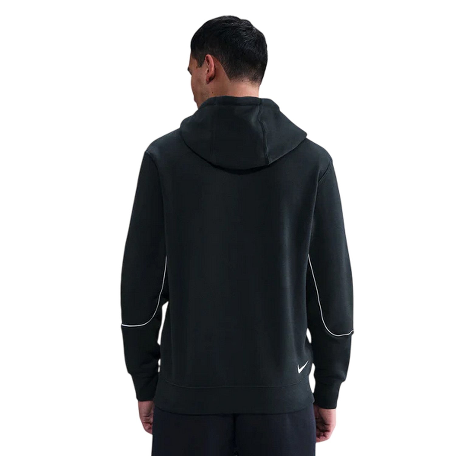 Black - Back - Nike Mens T90 Logo Hoodie