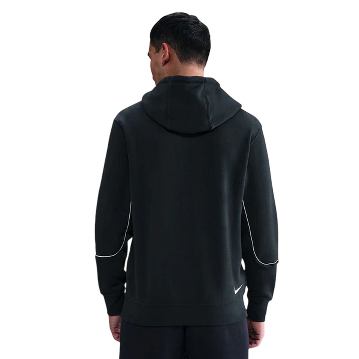Black - Back - Nike Mens T90 Logo Hoodie