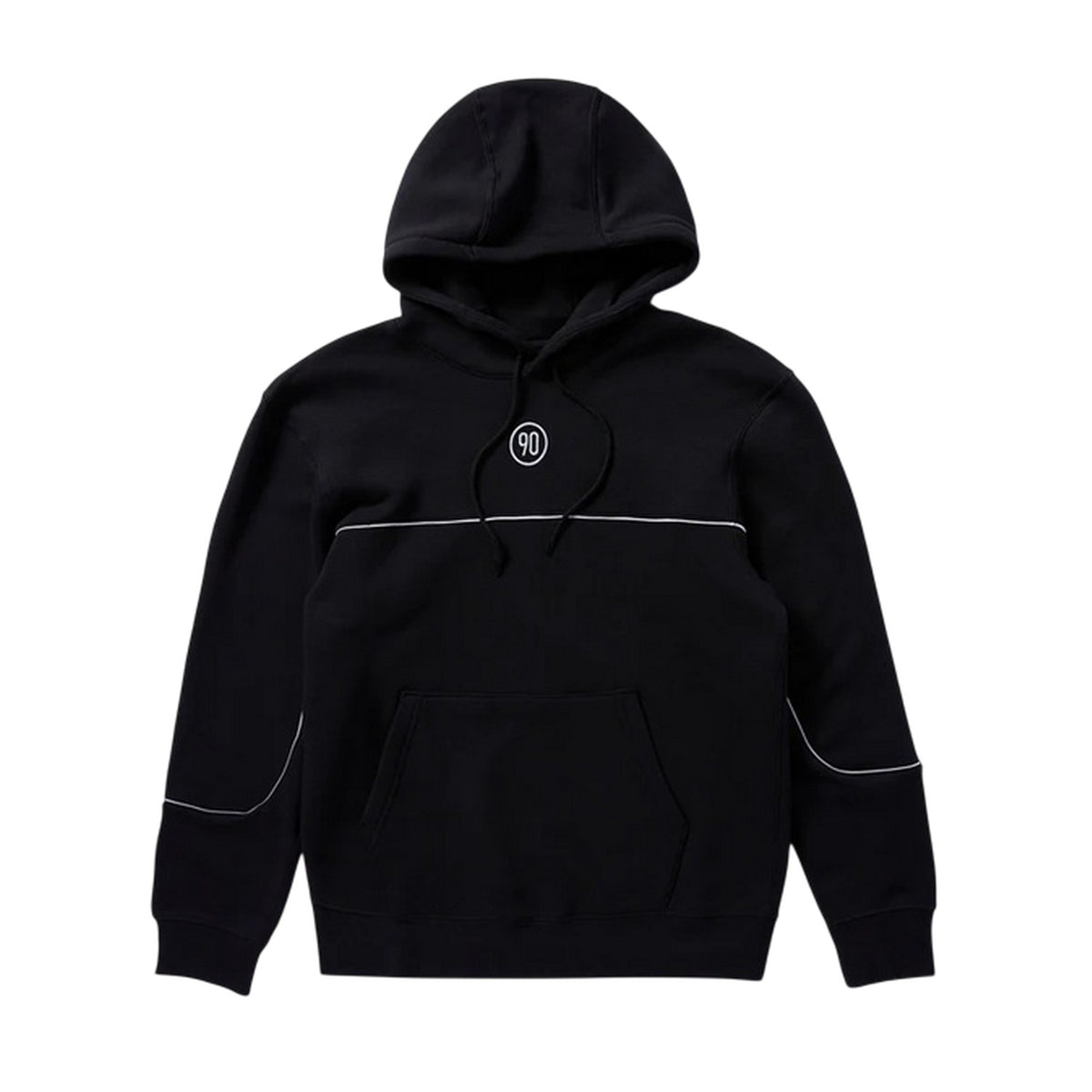 Black - Front - Nike Mens T90 Logo Hoodie