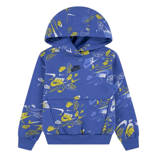 Blue - Front - Nike Childrens-Kids Reveal Hoodie