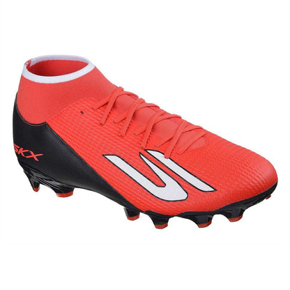 Red-Black - Pack Shot - Skechers Mens SKX_2 Academy Firm Ground Football Boots