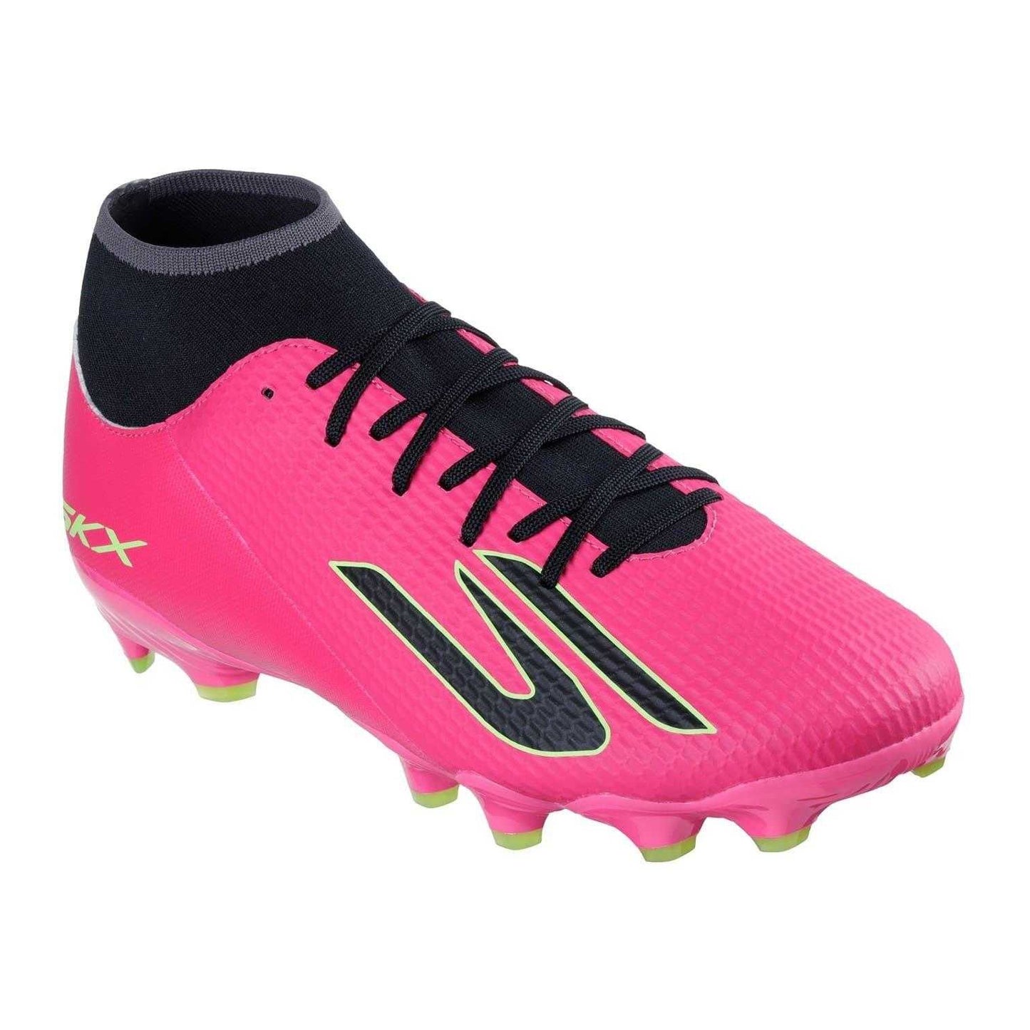 Pink-Black - Pack Shot - Skechers Mens SKX_2 Academy Firm Ground Football Boots