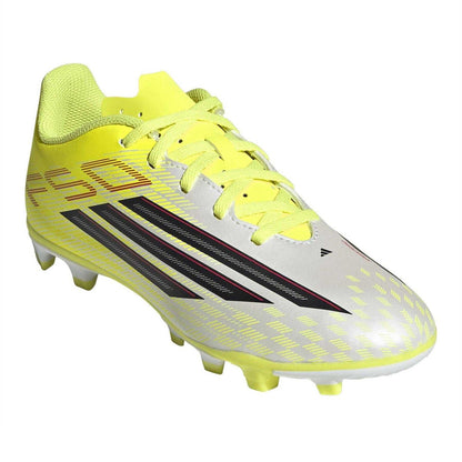 Solar Yellow - Lifestyle - Adidas Childrens-Kids F50 Club Firm Ground Football Boots