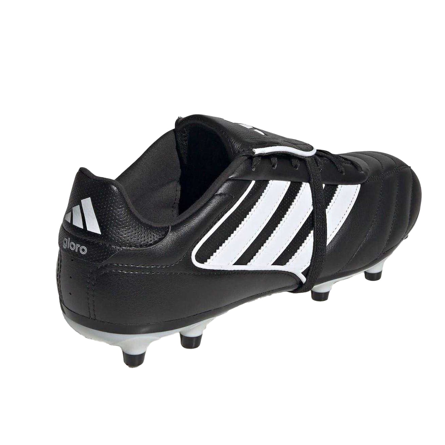 Black-White - Back - Adidas Mens Copa Gloro II Leather Firm Ground Football Boots