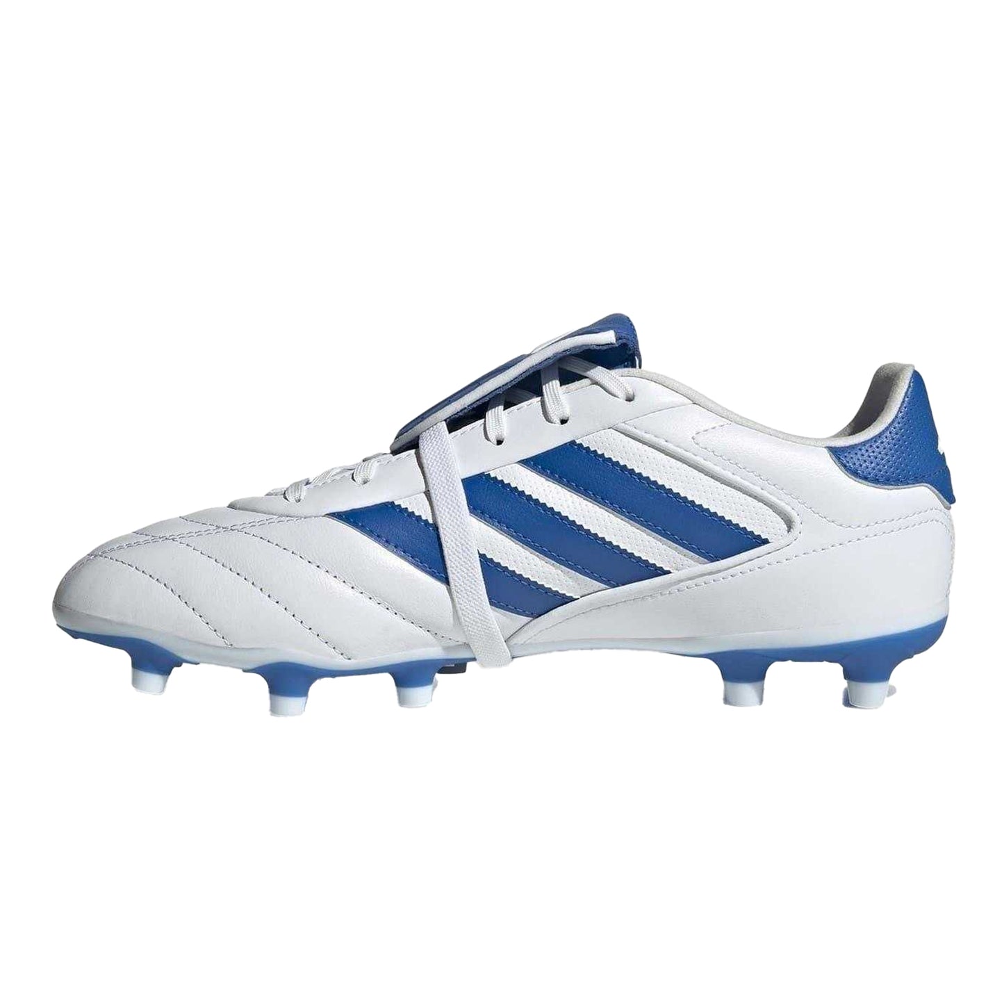 White-Blue - Side - Adidas Mens Copa Gloro II Leather Firm Ground Football Boots