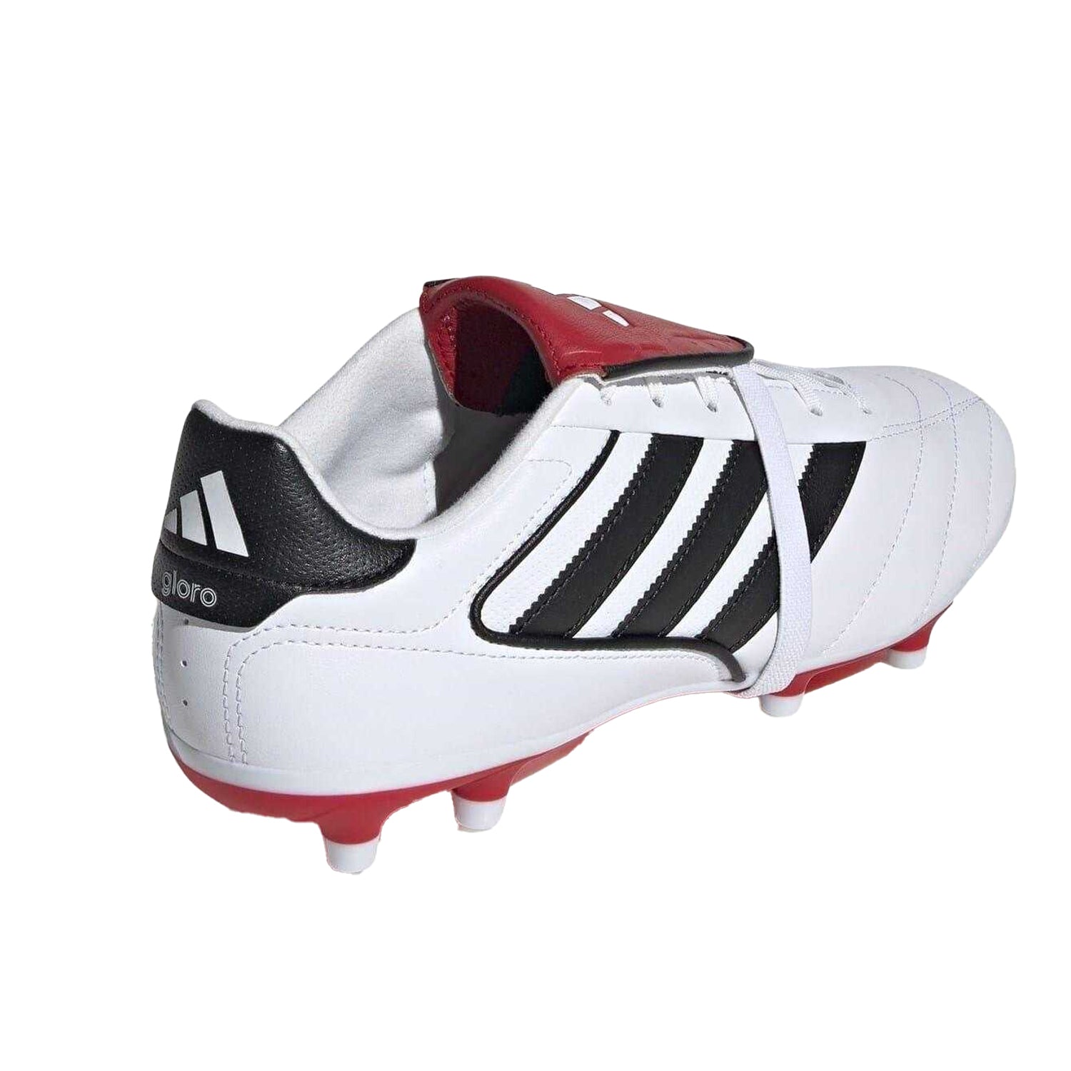 White-Black-Red - Back - Adidas Mens Copa Gloro II Leather Firm Ground Football Boots