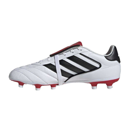 White-Black-Red - Side - Adidas Mens Copa Gloro II Leather Firm Ground Football Boots