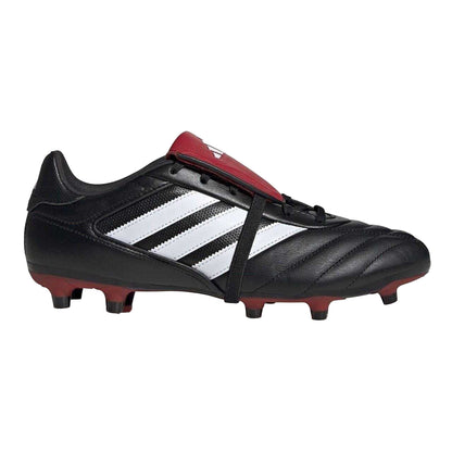 Black-White-Red - Side - Adidas Mens Copa Gloro II Leather Firm Ground Football Boots