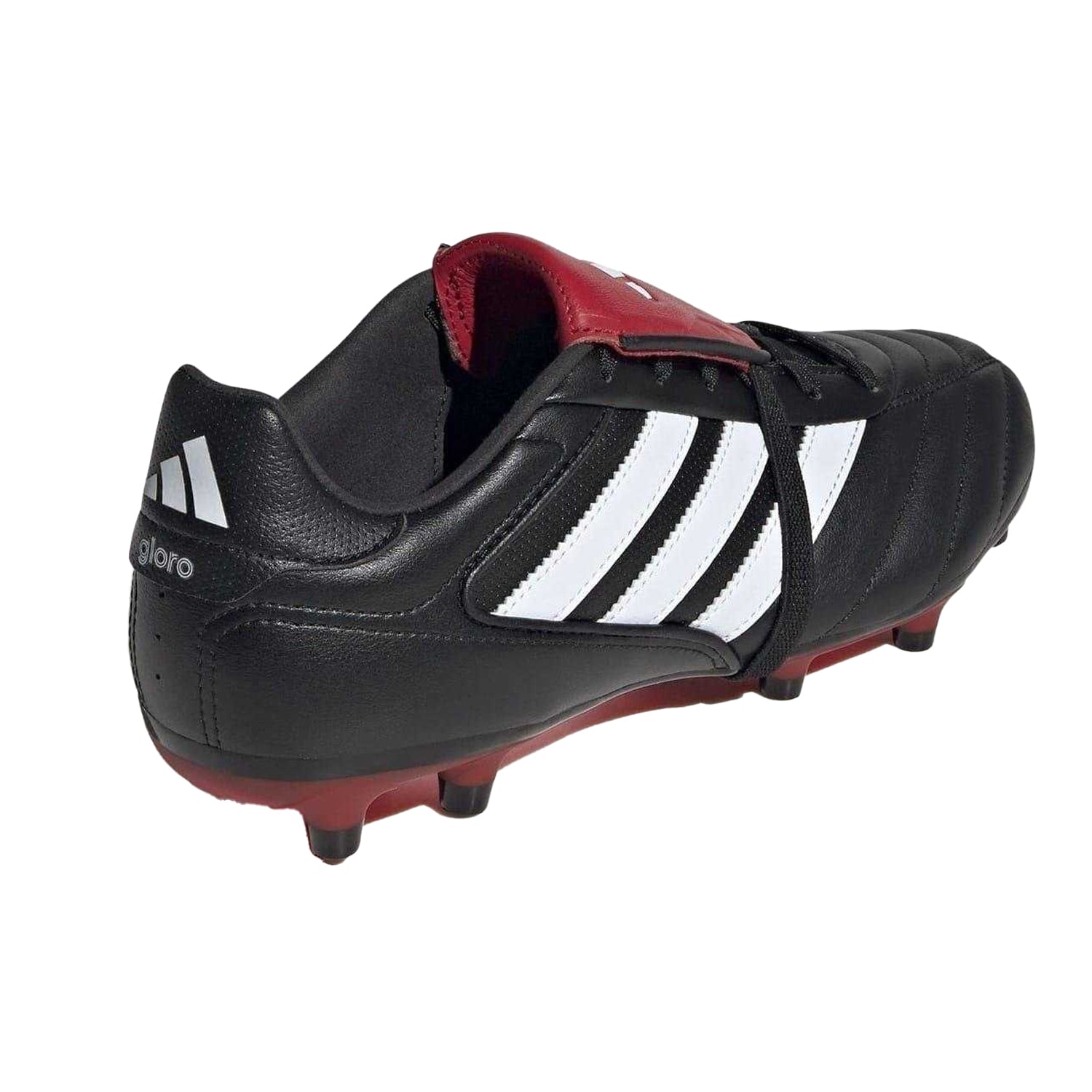 Black-White-Red - Lifestyle - Adidas Mens Copa Gloro II Leather Firm Ground Football Boots