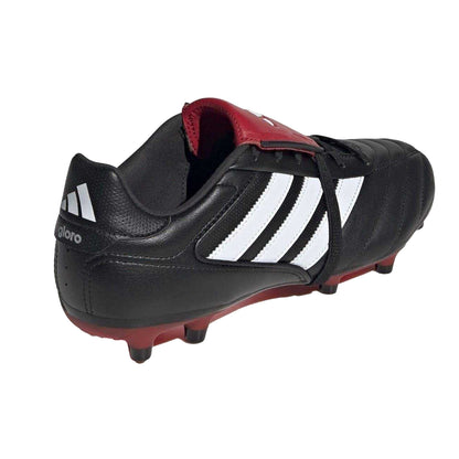 Black-White-Red - Lifestyle - Adidas Mens Copa Gloro II Leather Firm Ground Football Boots