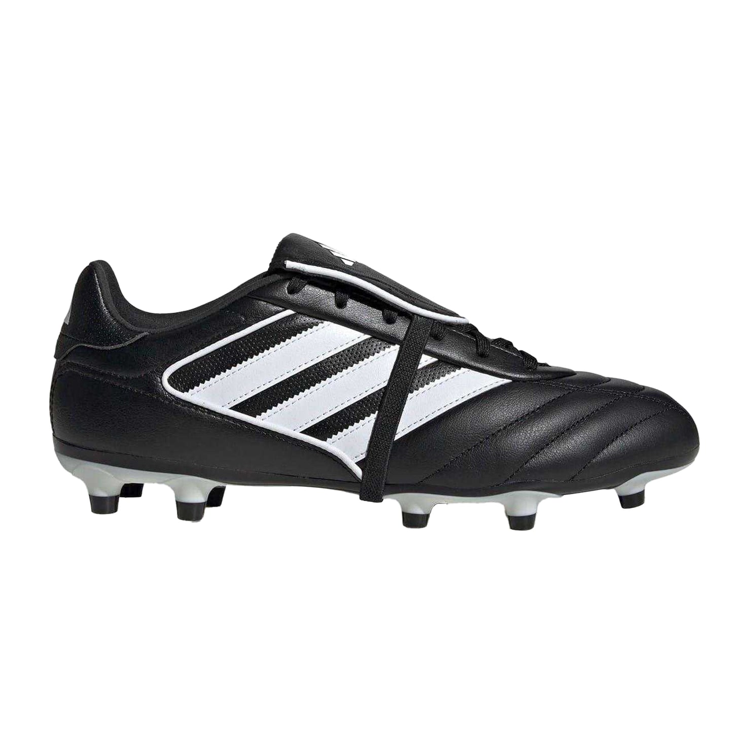 Black-White - Front - Adidas Mens Copa Gloro II Leather Firm Ground Football Boots