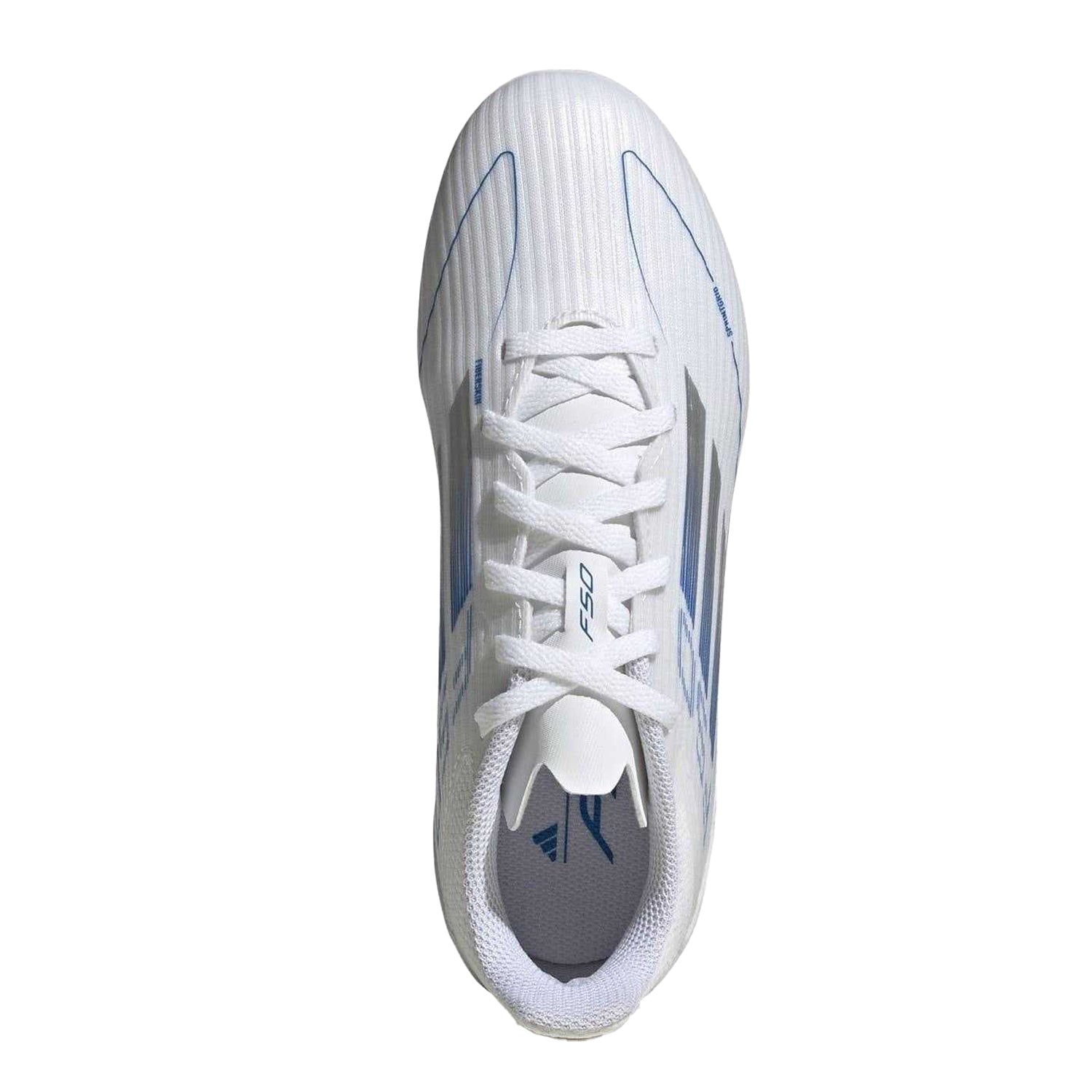 White - Lifestyle - Adidas Childrens-Kids F50 League Firm Ground Football Boots