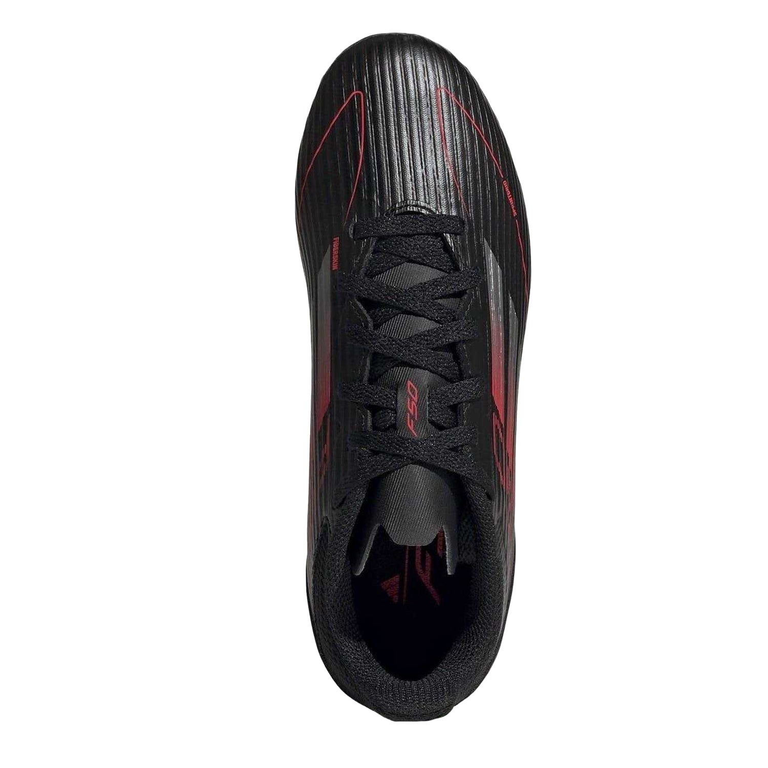 Black-Iron-Red - Lifestyle - Adidas Childrens-Kids F50 League Firm Ground Football Boots