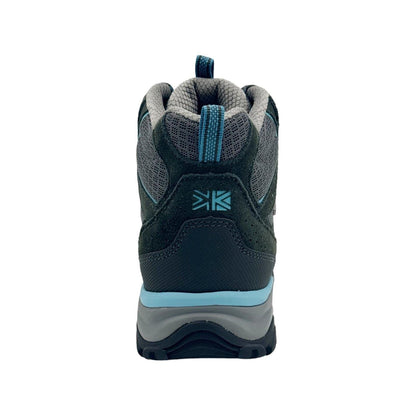 Grey-Blue - Lifestyle - Karrimor Womens-Ladies Mount Suede Waterproof Walking Boots