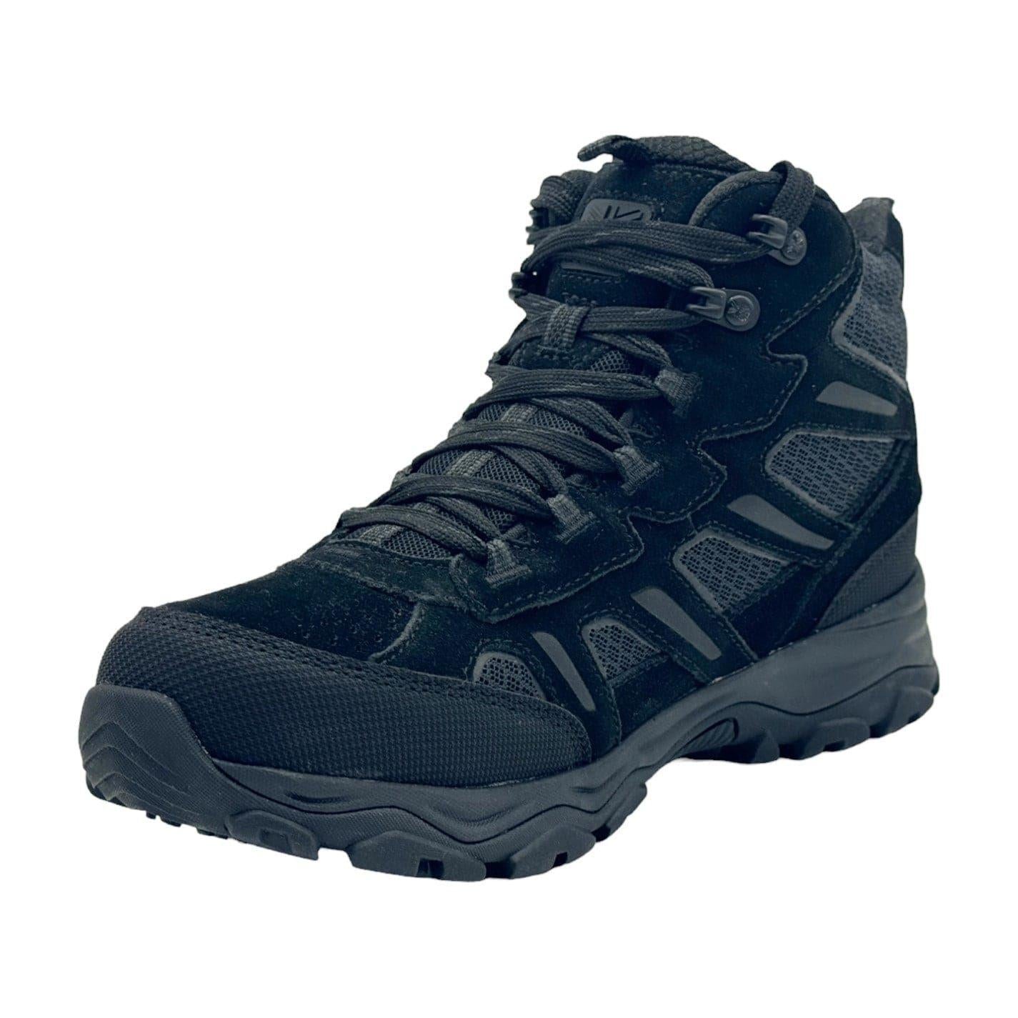 Black - Side - Karrimor Womens-Ladies Mount Suede Waterproof Walking Boots