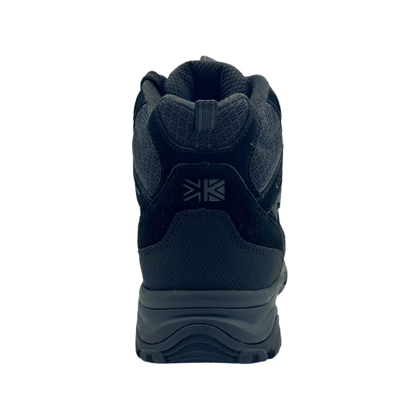 Black - Pack Shot - Karrimor Womens-Ladies Mount Suede Waterproof Walking Boots
