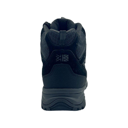 Black - Pack Shot - Karrimor Womens-Ladies Mount Suede Waterproof Walking Boots