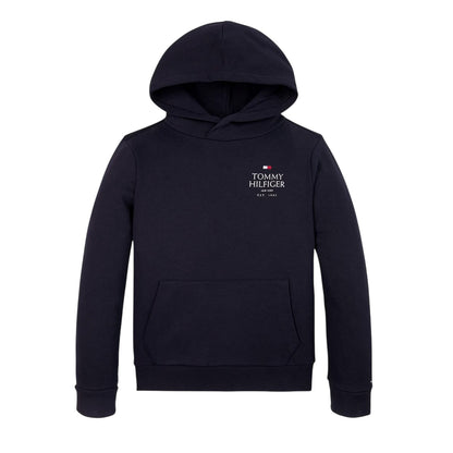 Desert Sky - Front - Tommy Hilfiger Childrens-Kids Hoodie