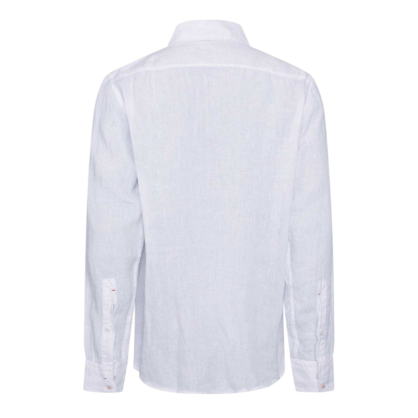 White - Back - Boss Mens Relegant 6 Long-Sleeved Shirt
