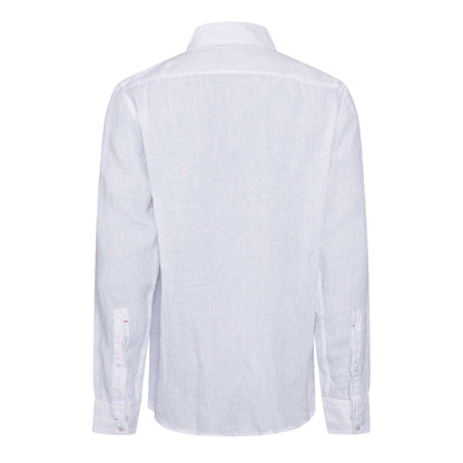 White - Back - Boss Mens Relegant 6 Long-Sleeved Shirt