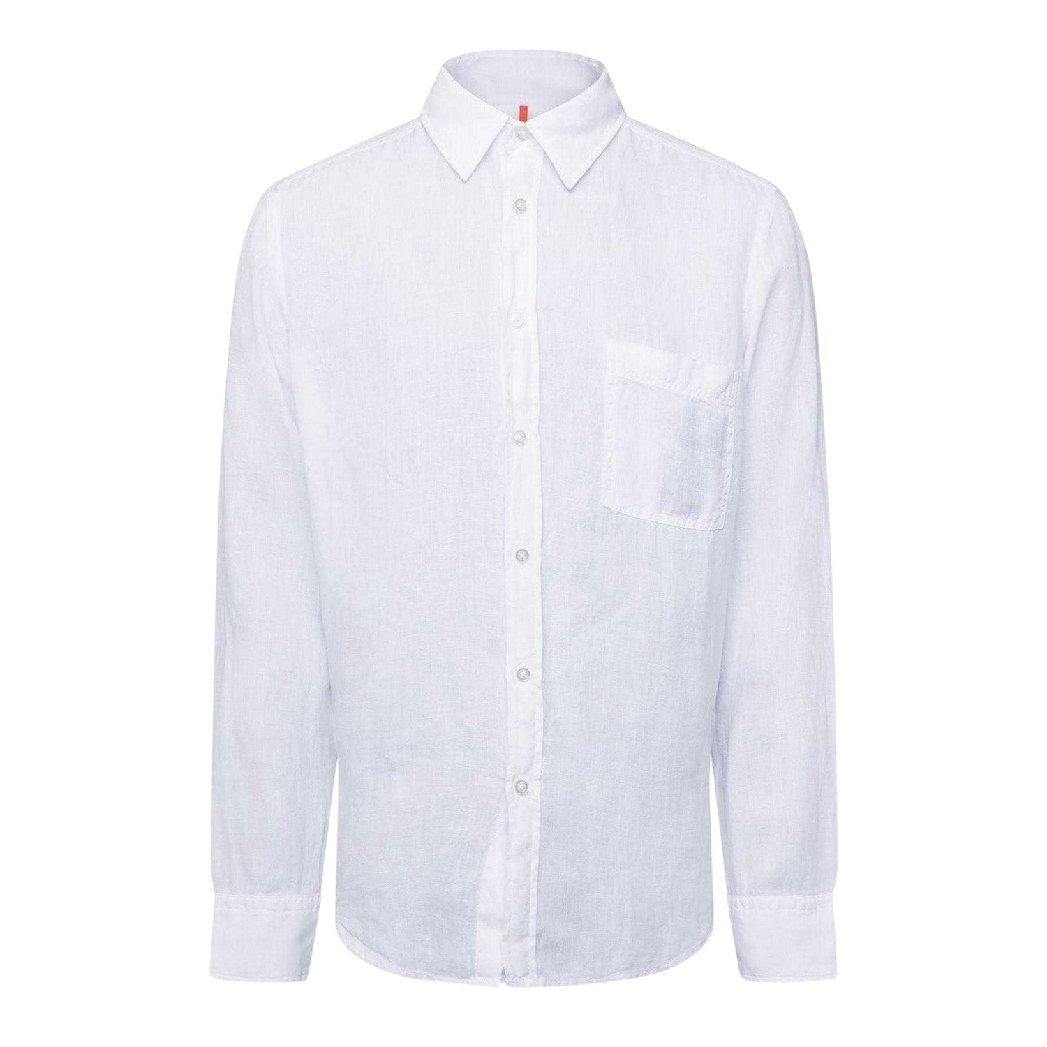 White - Front - Boss Mens Relegant 6 Long-Sleeved Shirt