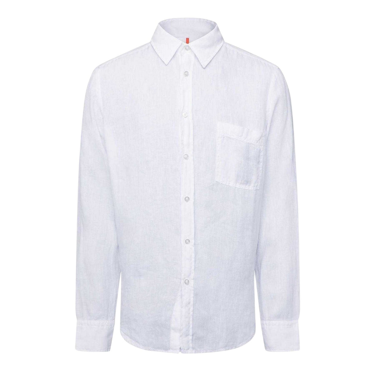 White - Front - Boss Mens Relegant 6 Long-Sleeved Shirt