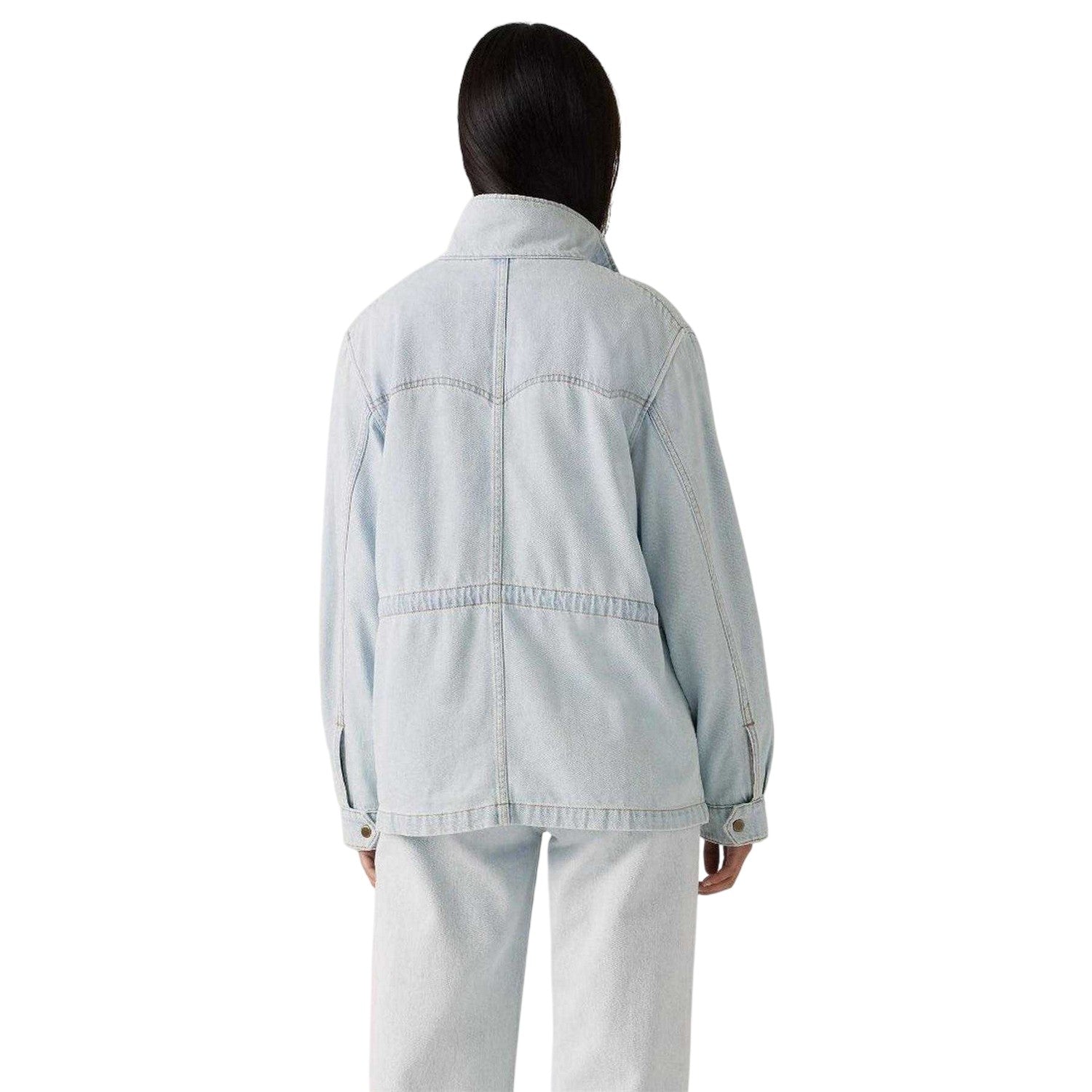 Denim - Back - Levis Womens-Ladies Karlie Denim Jacket