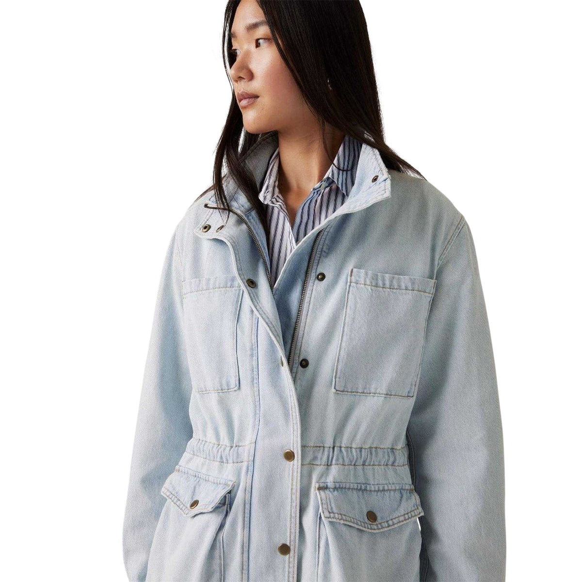 Denim - Side - Levis Womens-Ladies Karlie Denim Jacket