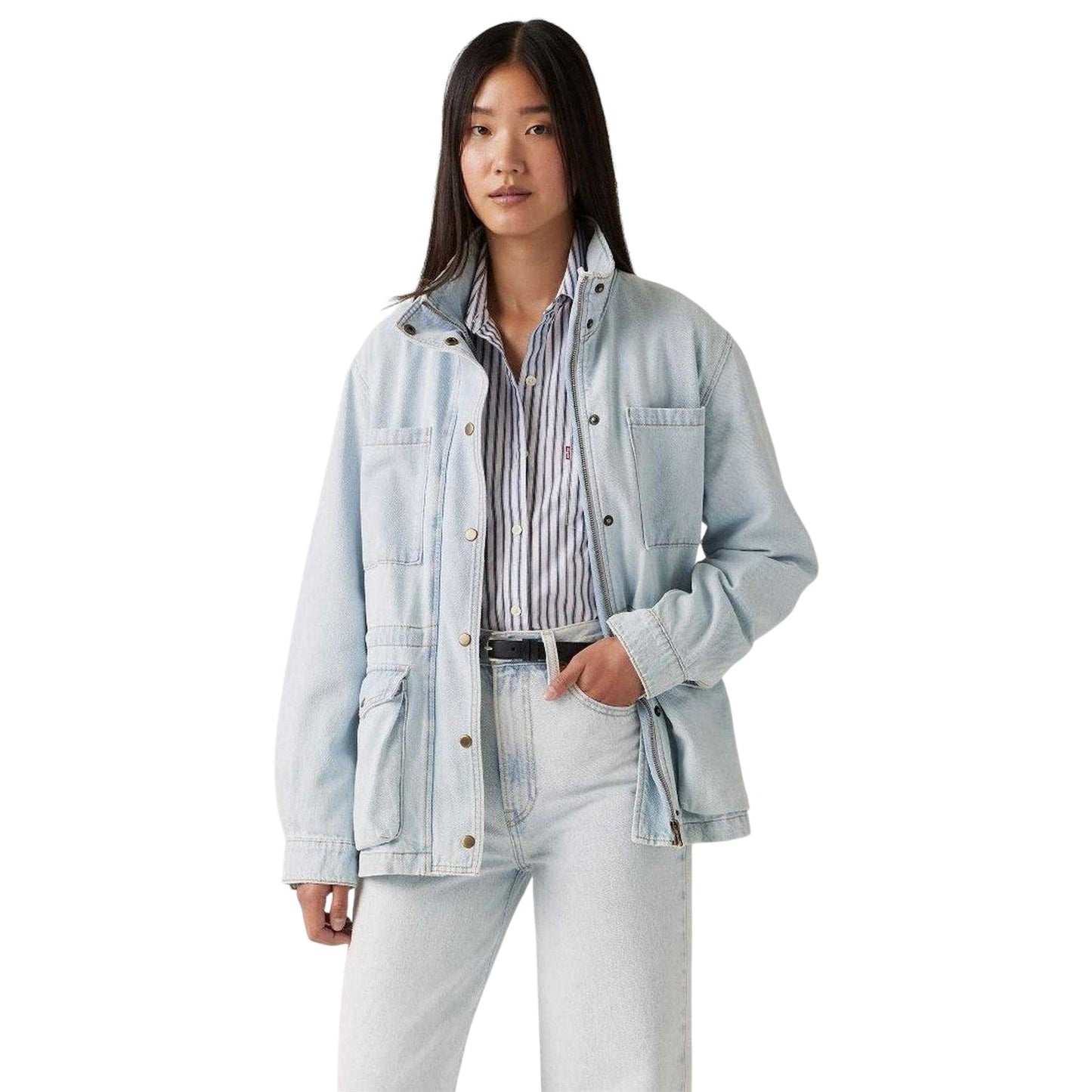 Denim - Lifestyle - Levis Womens-Ladies Karlie Denim Jacket