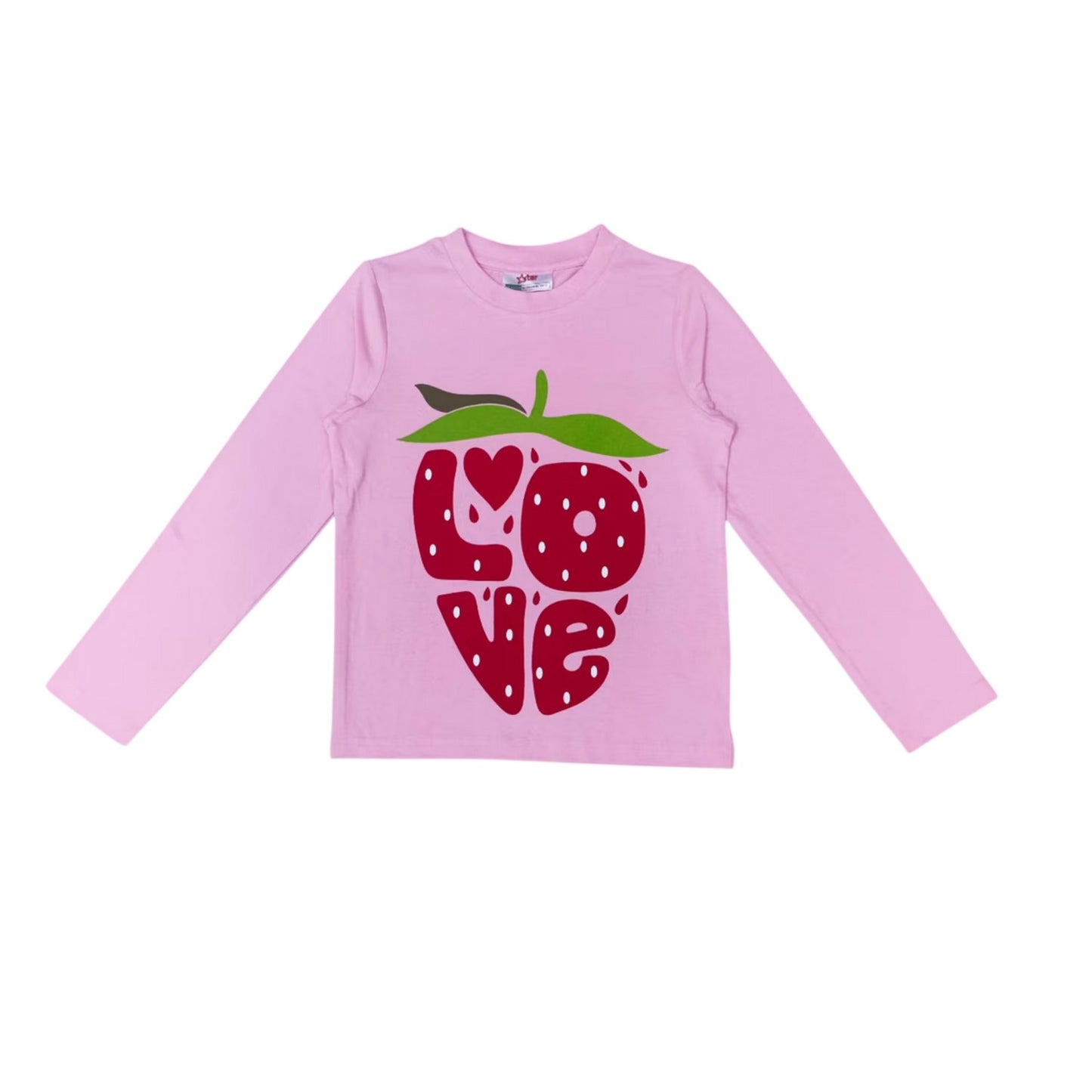 Multicoloured - Pack Shot - Star Childrens-Kids Fruit Long Pyjama Set (Pack of 3)