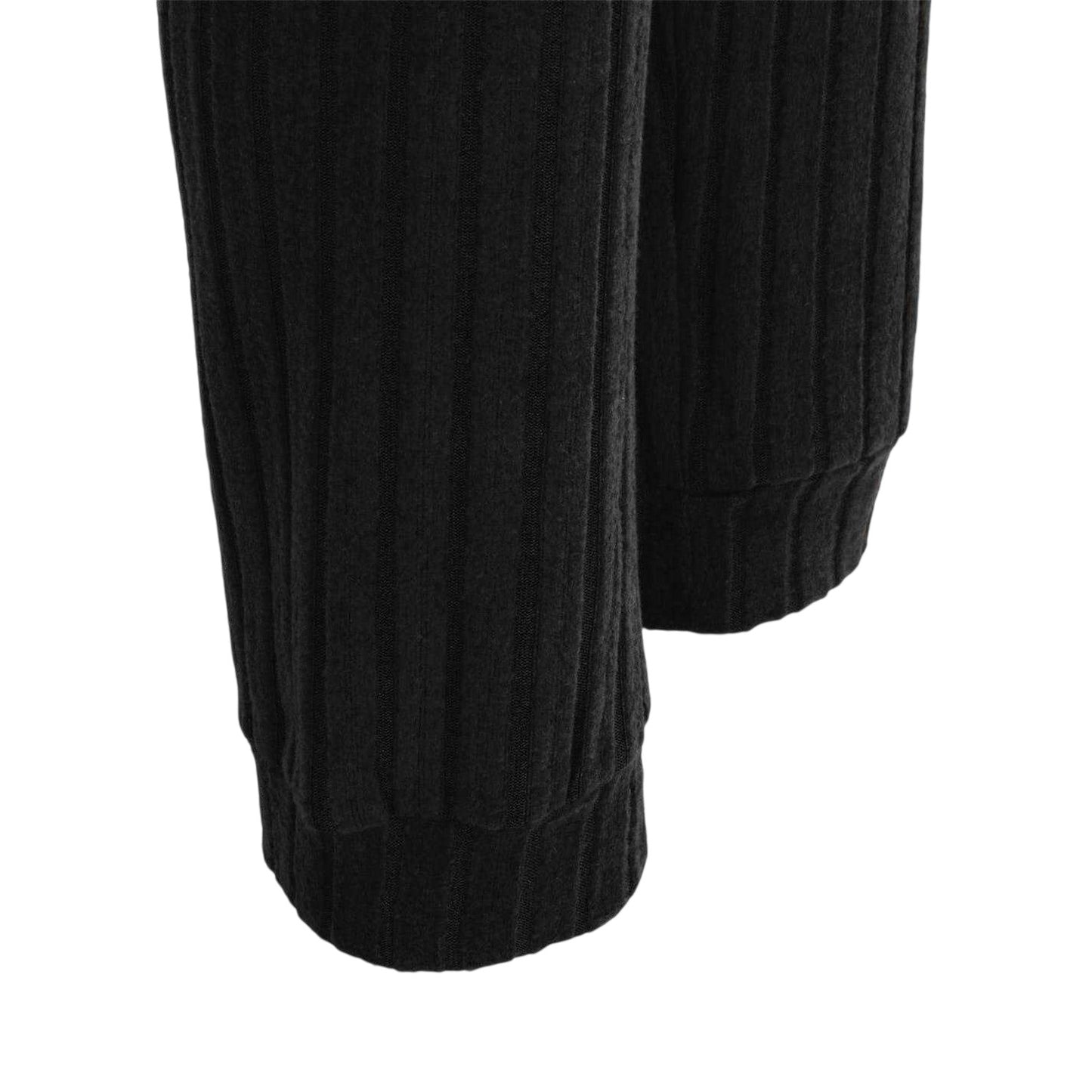Black - Side - Miso Womens-Ladies Cotton Blend Short-Sleeved Pyjama Set