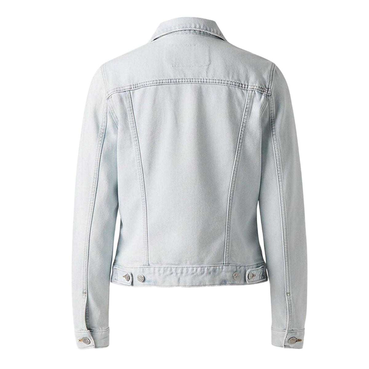 Blue - Back - Levis Womens-Ladies Original Denim Trucker Jacket