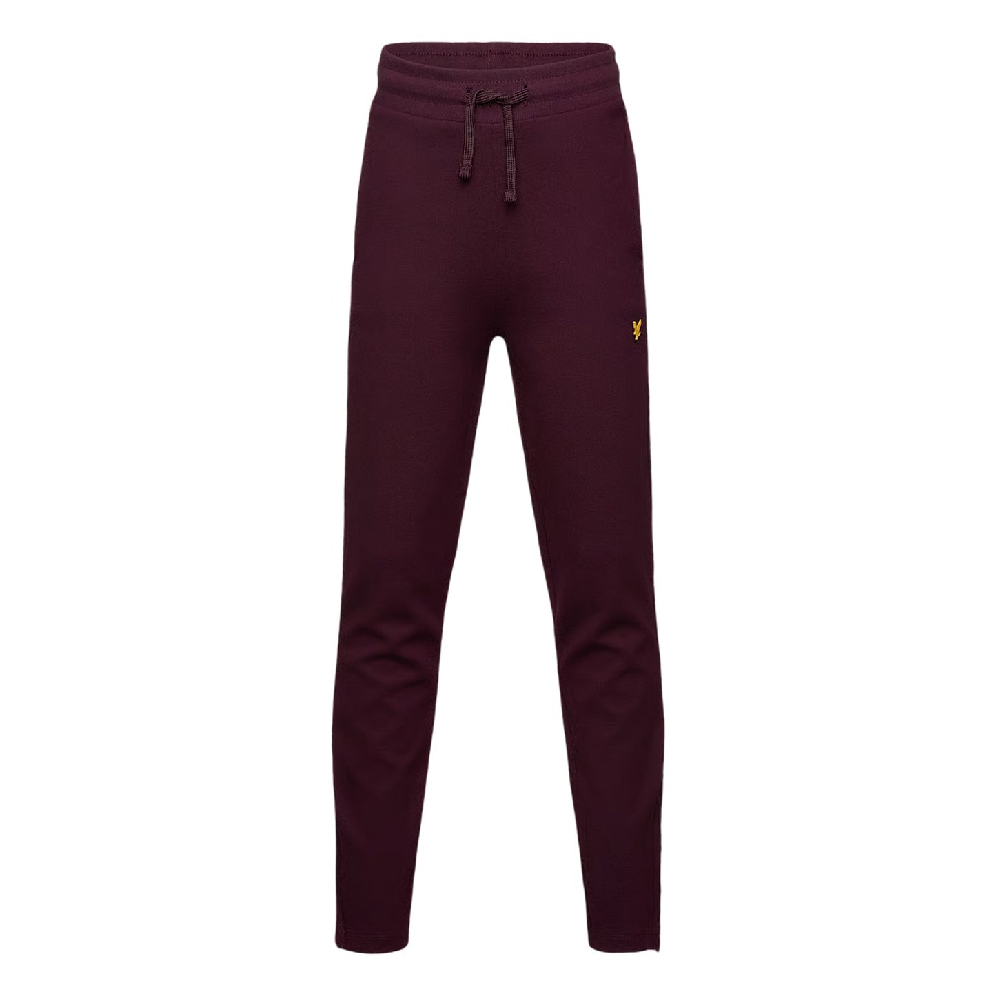 Burgundy - Front - Lyle & Scott Childrens-Kids Classic Soft Embroidered Logo Sweatpants