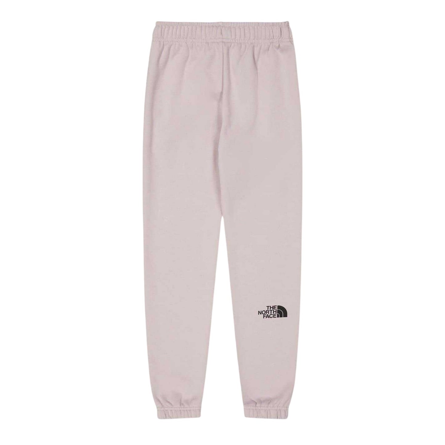 Grey - Back - The North Face Childrens-Kids Fleece Tapered Jogging Bottoms