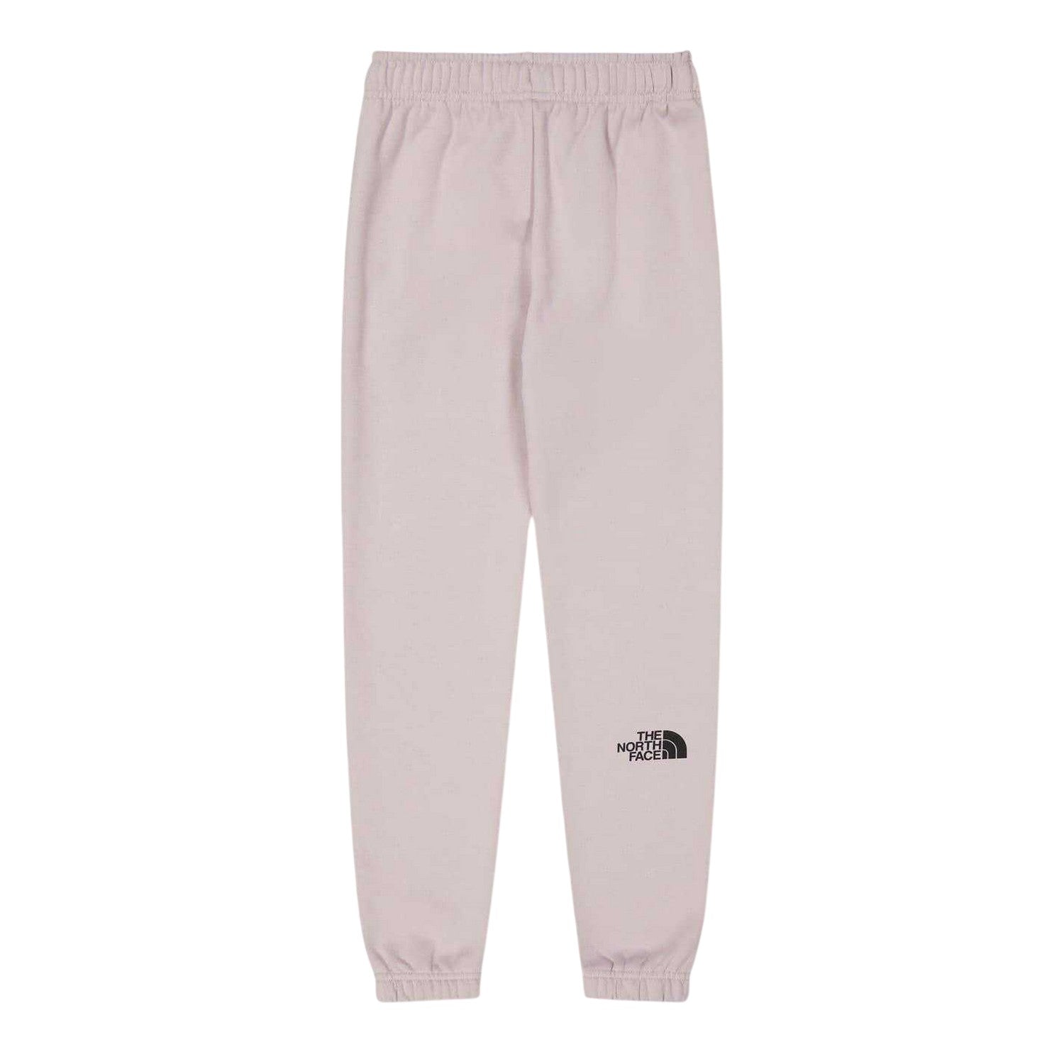 Grey - Back - The North Face Childrens-Kids Fleece Tapered Jogging Bottoms
