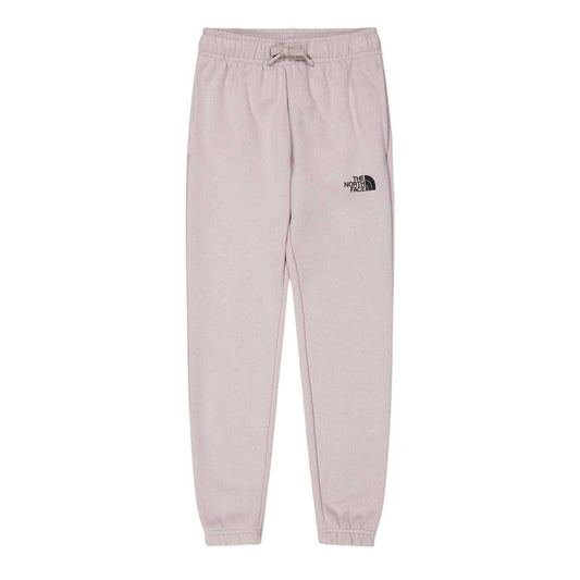 Grey - Front - The North Face Childrens-Kids Fleece Tapered Jogging Bottoms